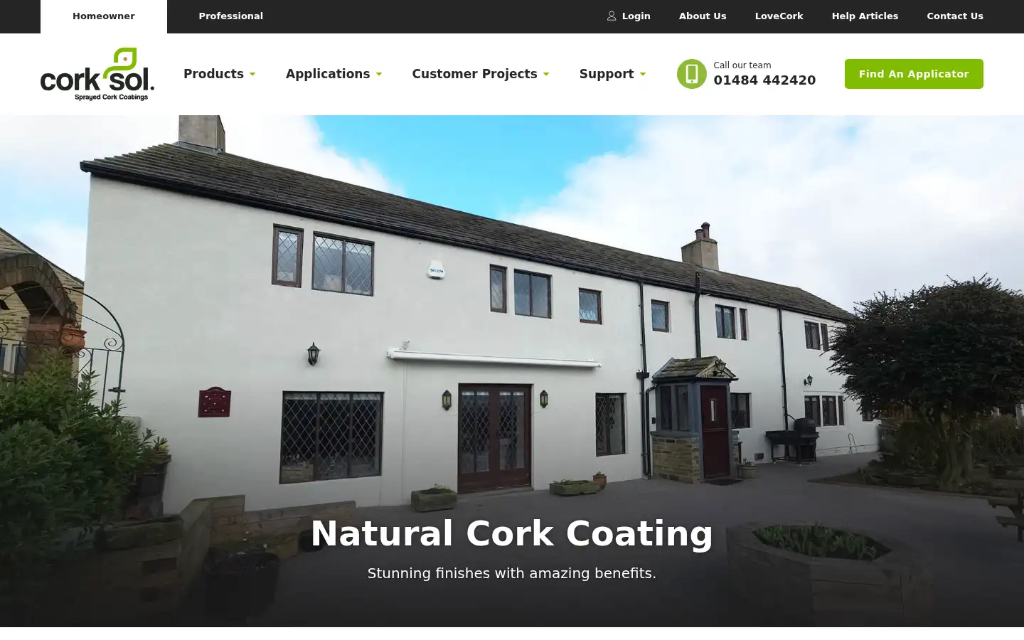 Screenshot of corksoluk.com