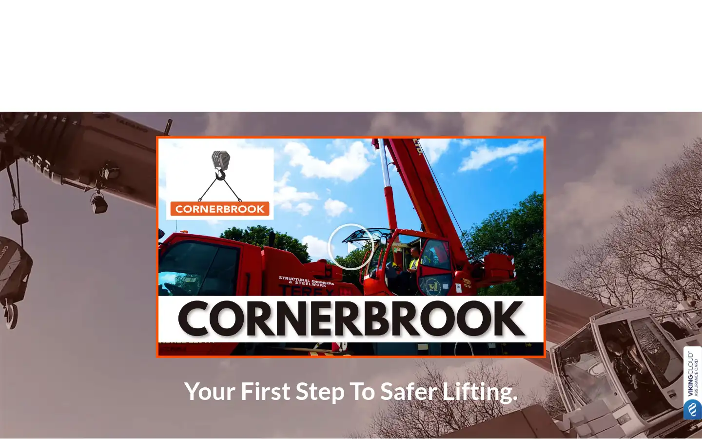 Screenshot of cornerbrooklifting.co.uk