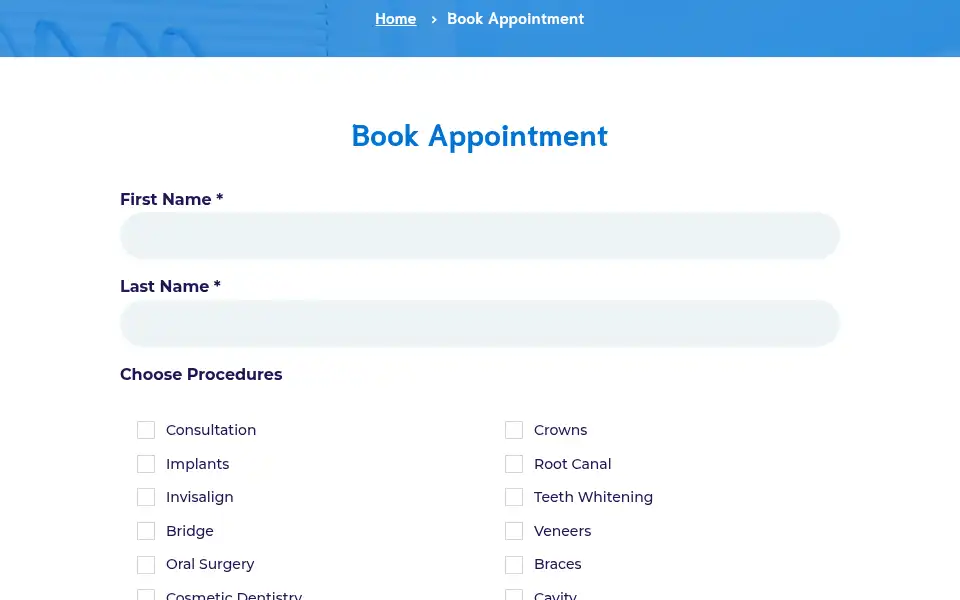 Screenshot of cosmeticdentistrycenter.com