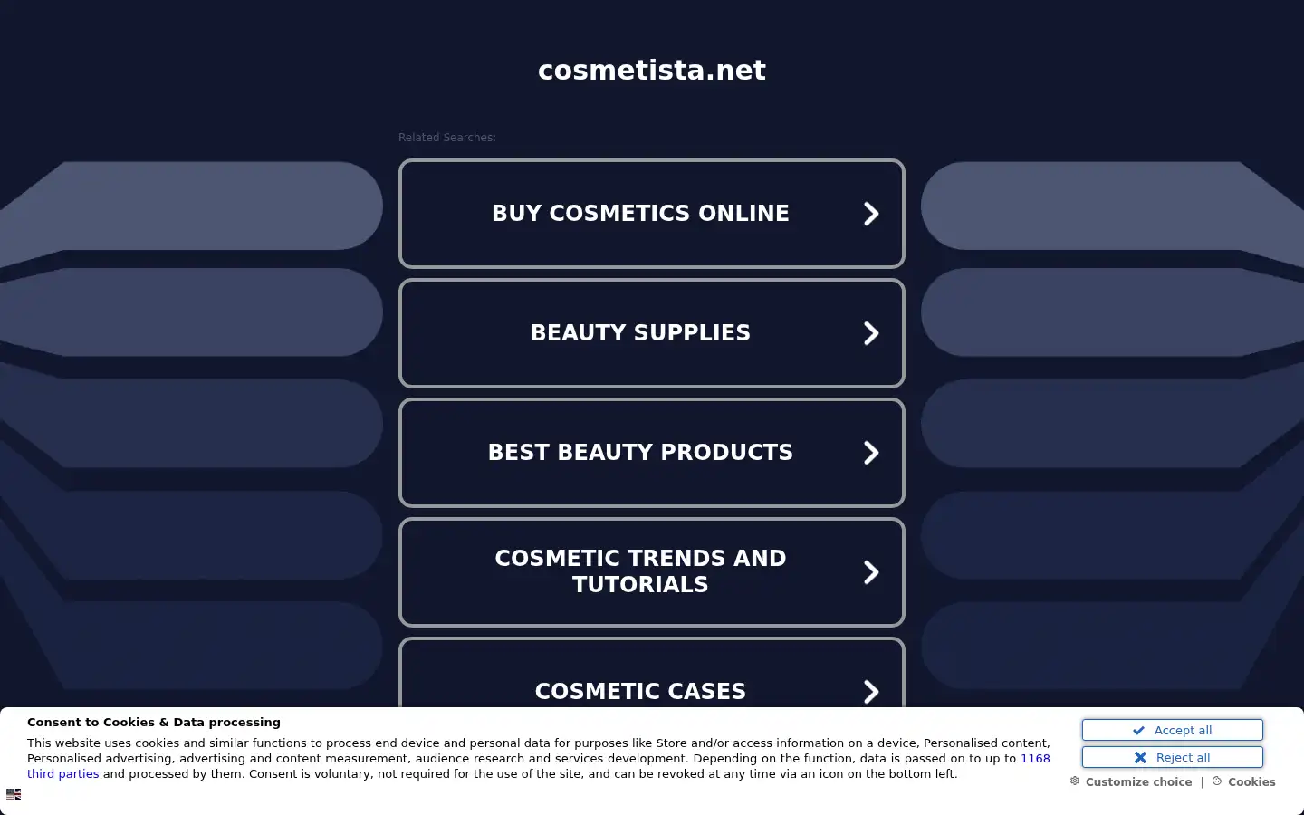 Screenshot of cosmetista.net