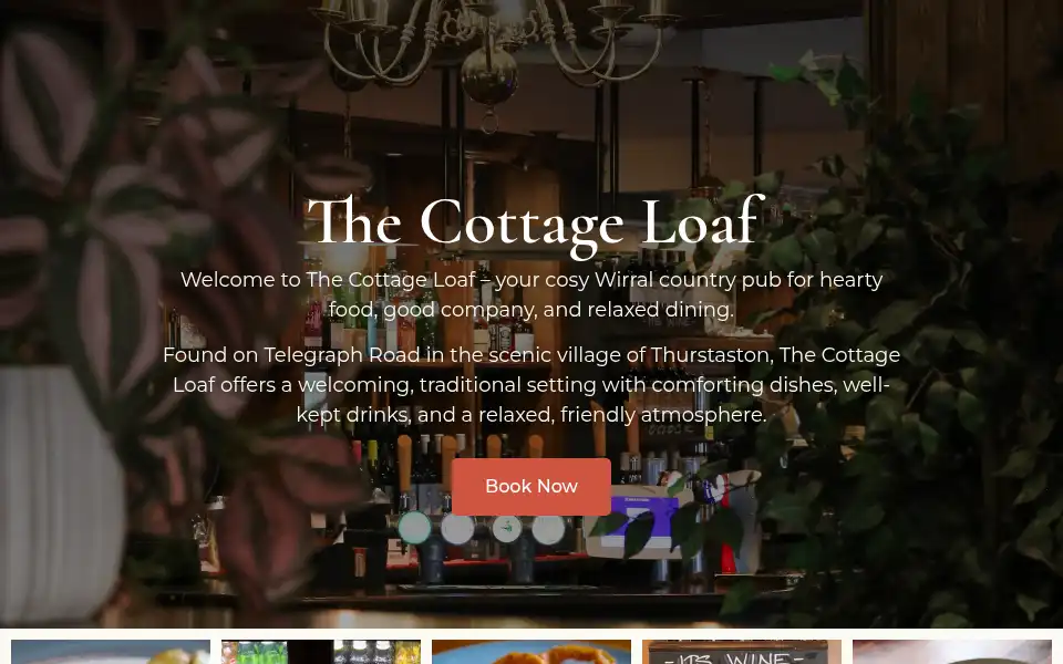 Screenshot of cottageloaf.co.uk