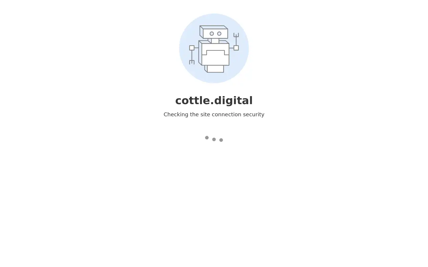 Screenshot of cottle.digital