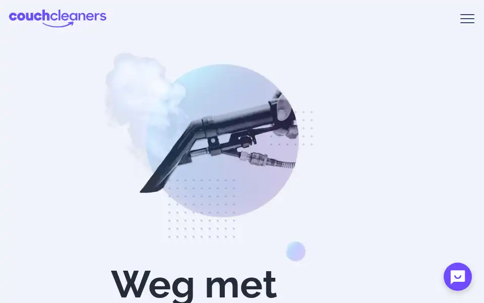 Screenshot of couchcleaners.nl
