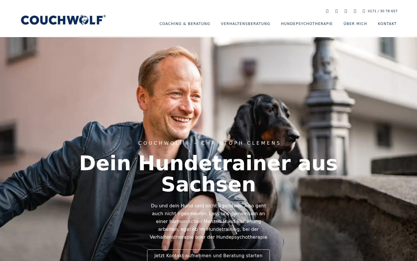 Screenshot of couchwolf.de