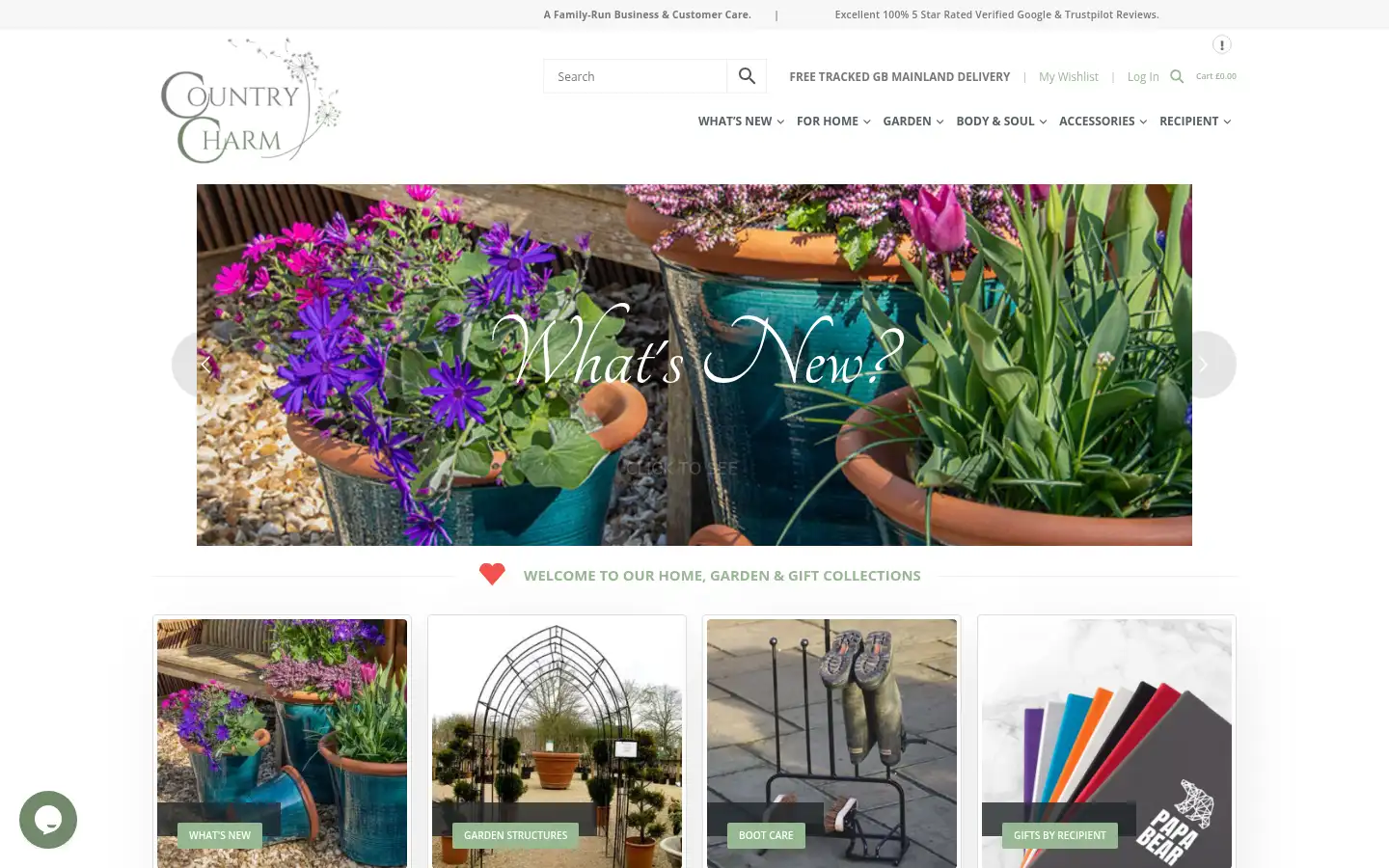 Screenshot of country-charm.com