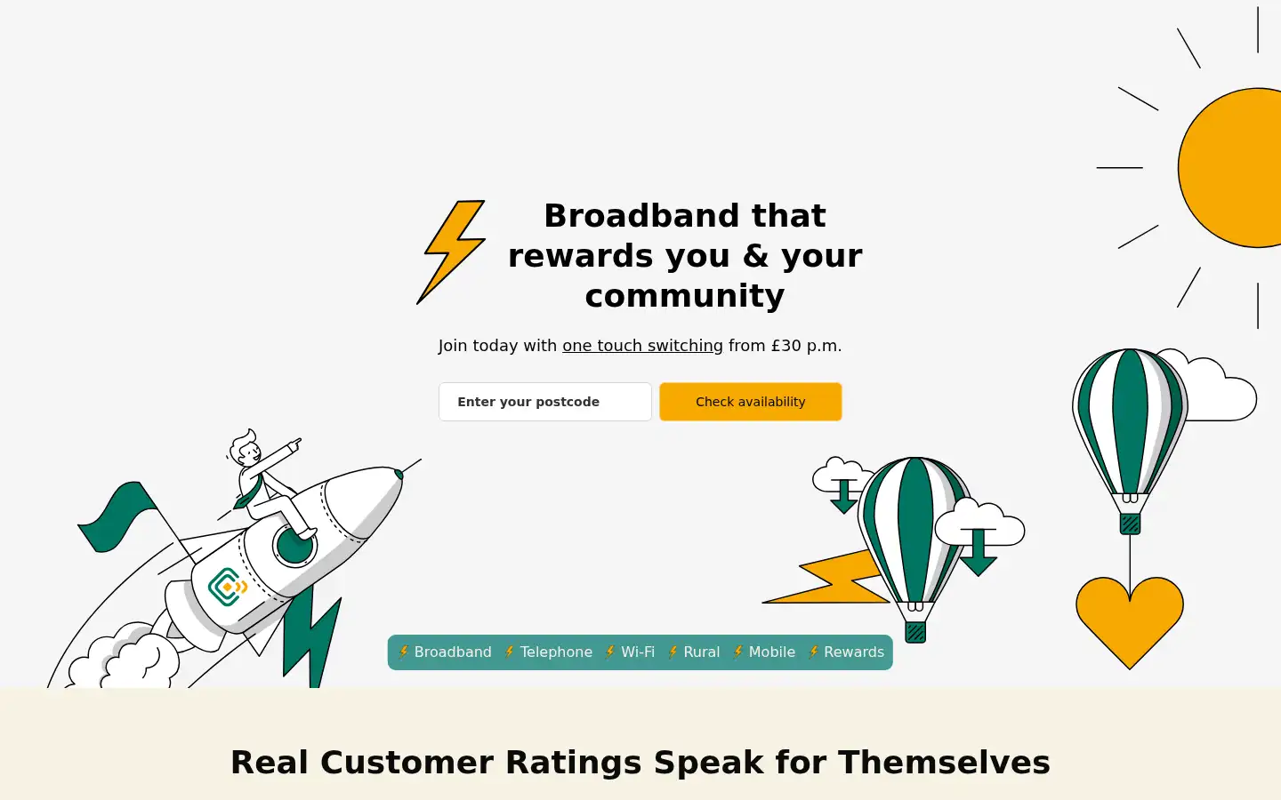 Screenshot of country-connect.co.uk