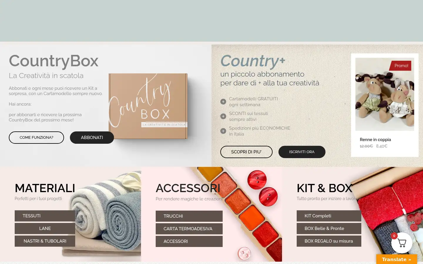 Screenshot of country-creations.it