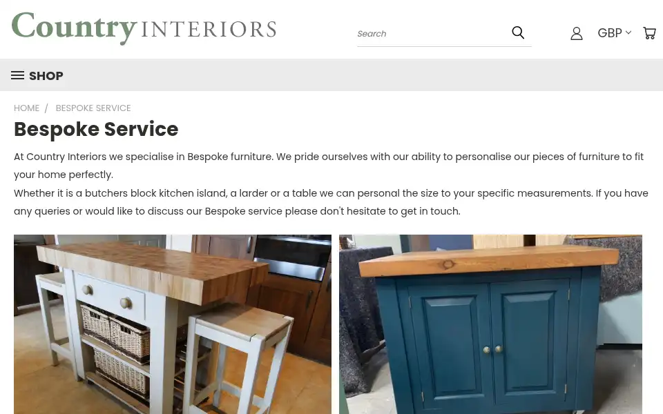 Screenshot of country-interiors-uk.com