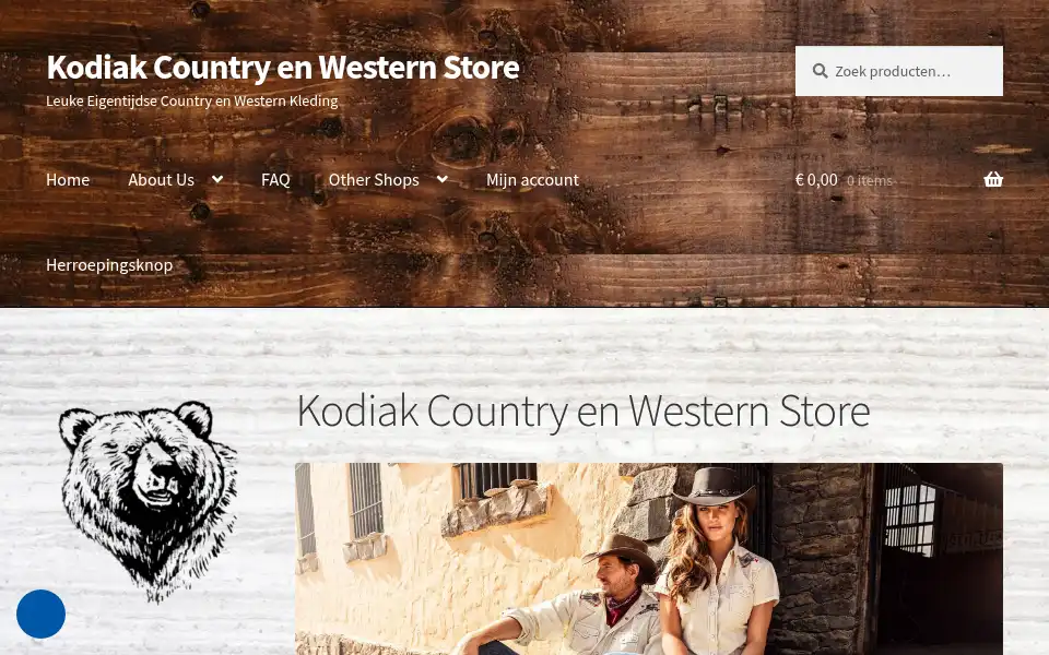 Screenshot of countryenwestern.nl