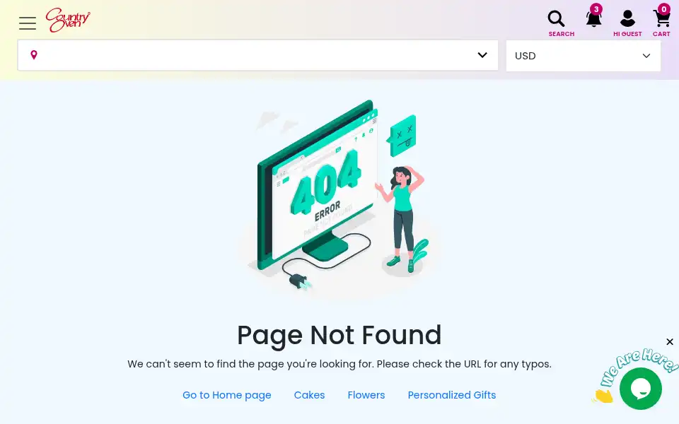 Screenshot of countryoven.com