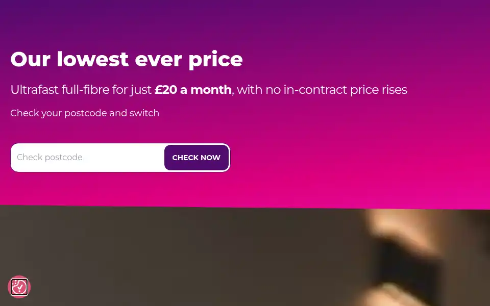 Screenshot of countybroadbandfibre.co.uk