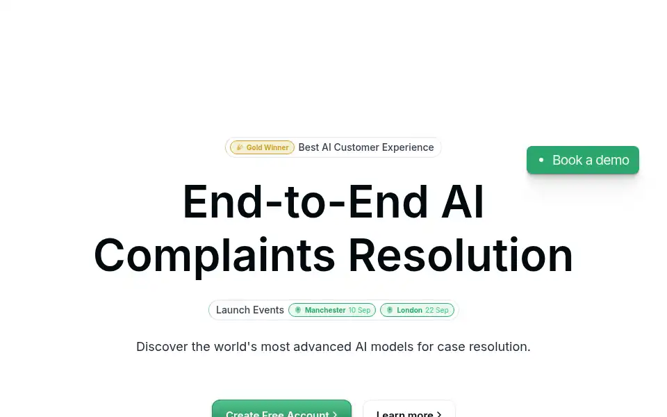Screenshot of courtcorrect.com