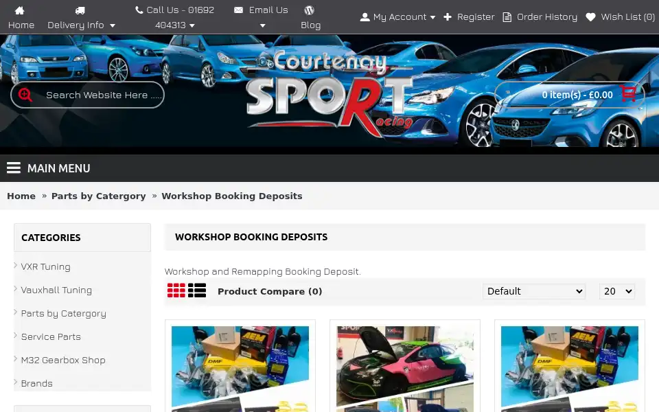 Screenshot of courtenaysport.co.uk