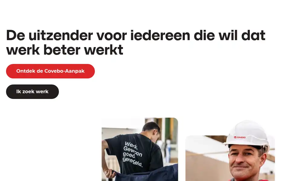 Screenshot of covebo.nl