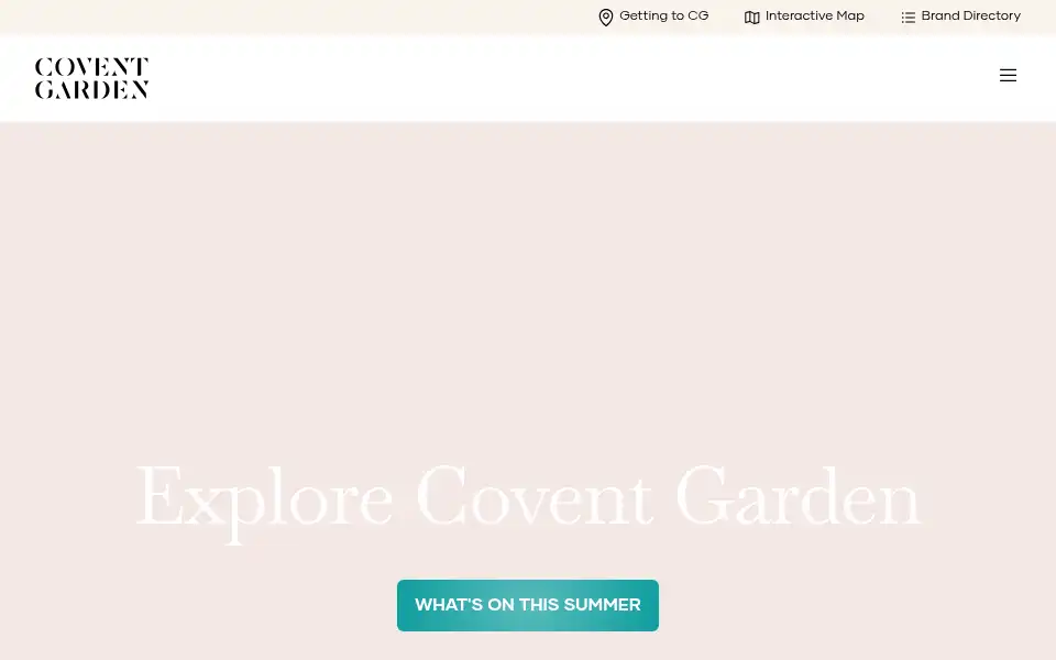 Screenshot of coventgarden.london