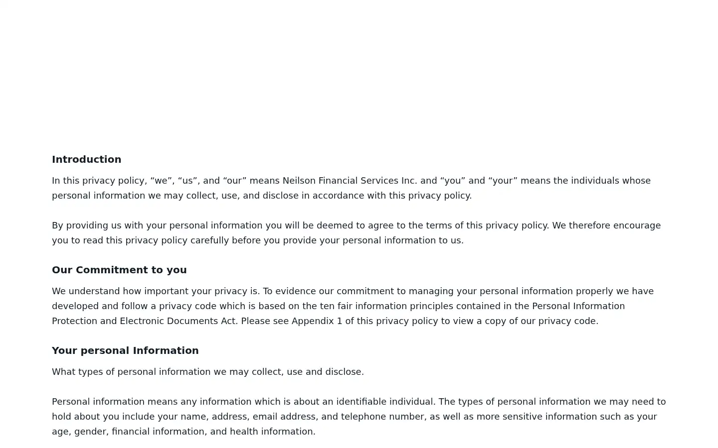 Screenshot of coverdirect.ca