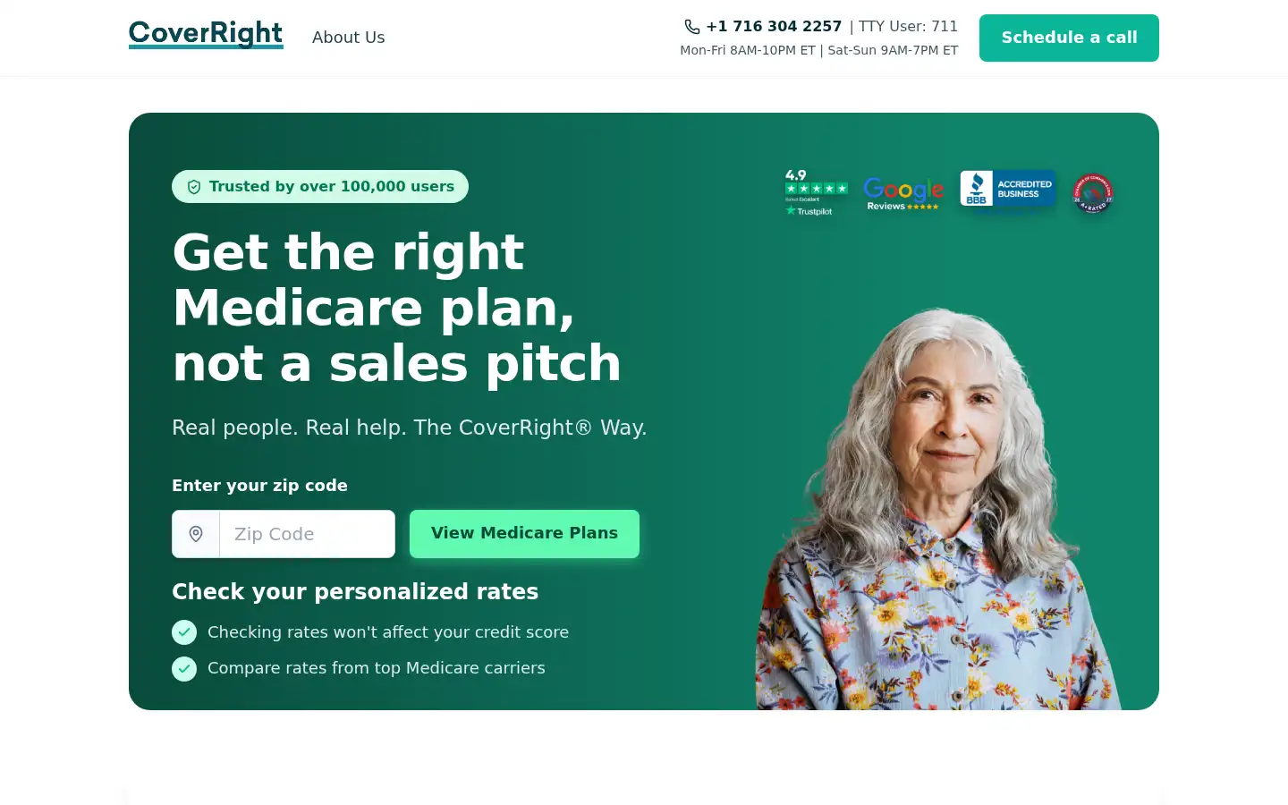 Screenshot of coverright.com