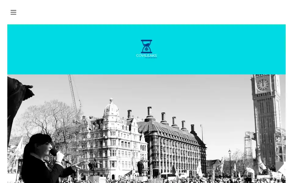 Screenshot of covileaks.co.uk