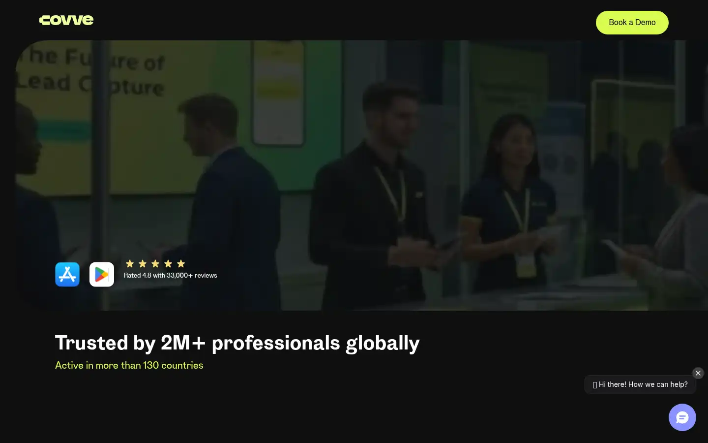 Screenshot of covve.com