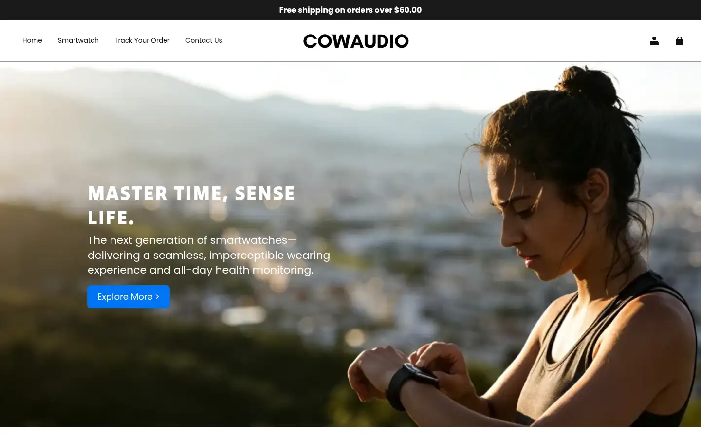 Screenshot of cowaudio.com