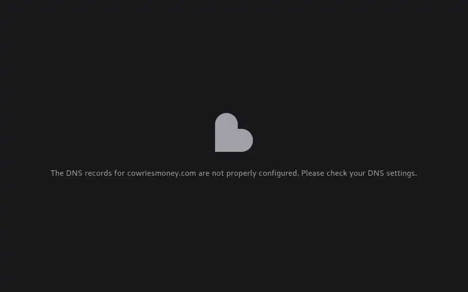 Screenshot of cowriesmoney.com