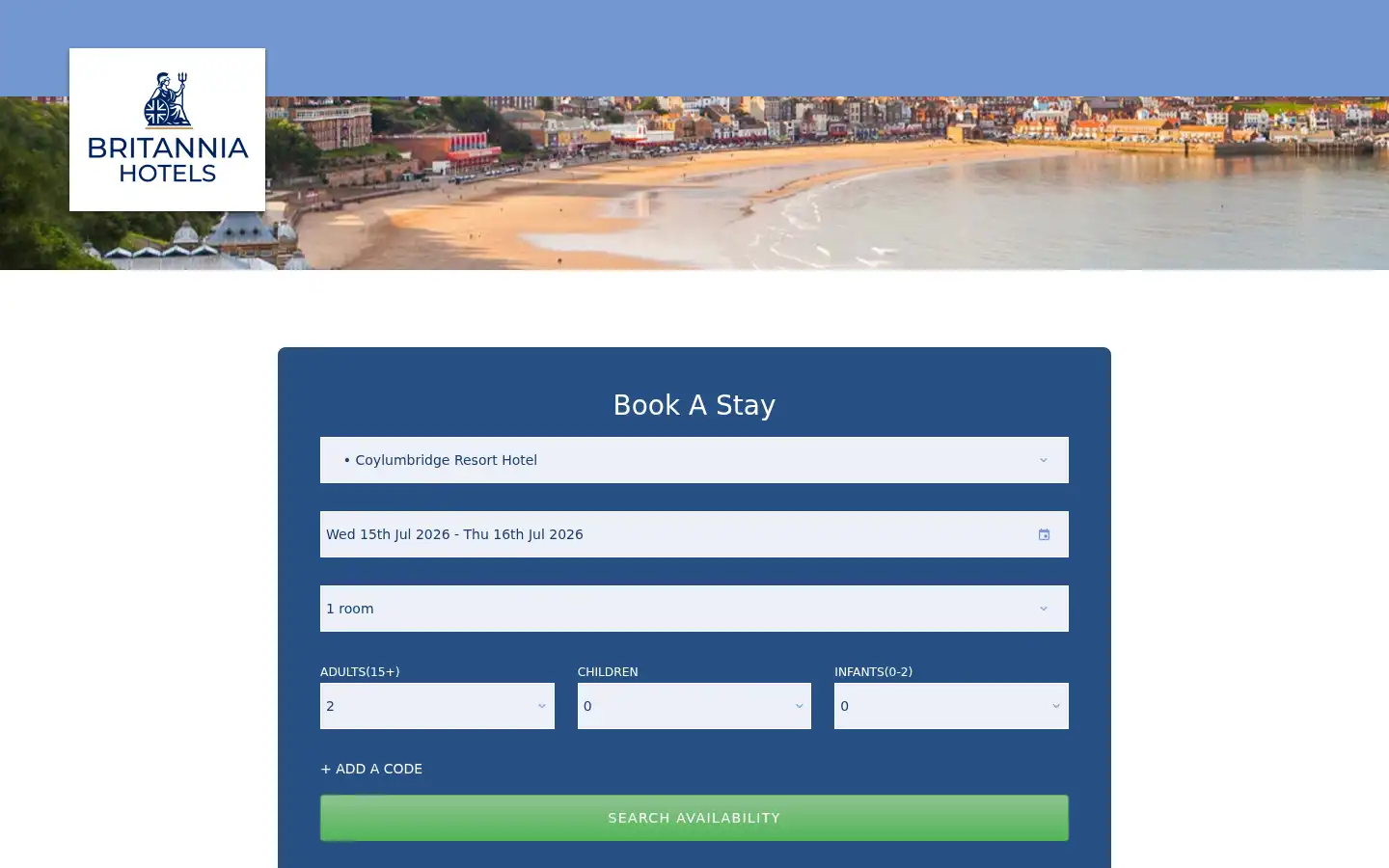 Screenshot of coylumbridgeaviemorehotel.co.uk