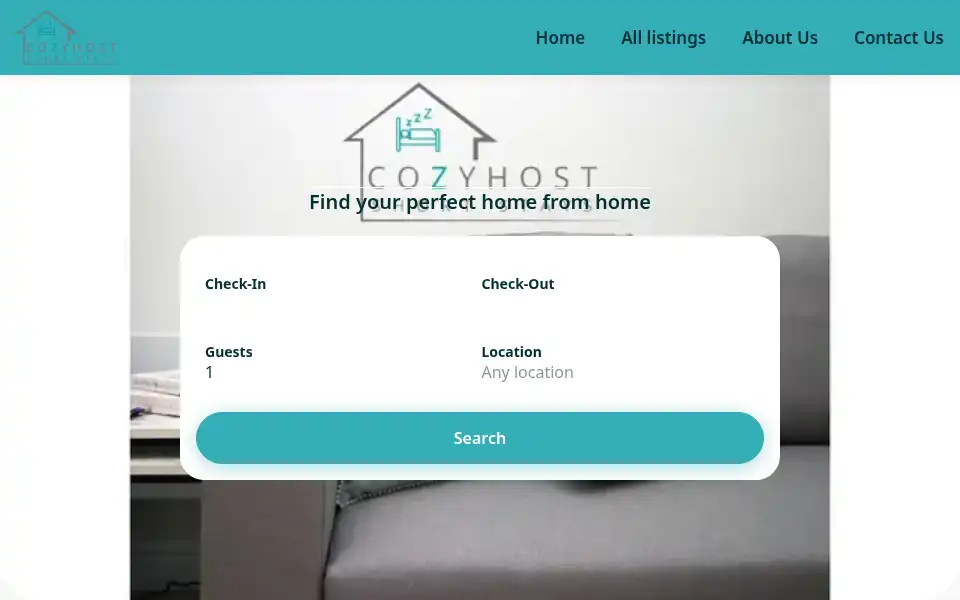 Screenshot of cozyhost.co.uk