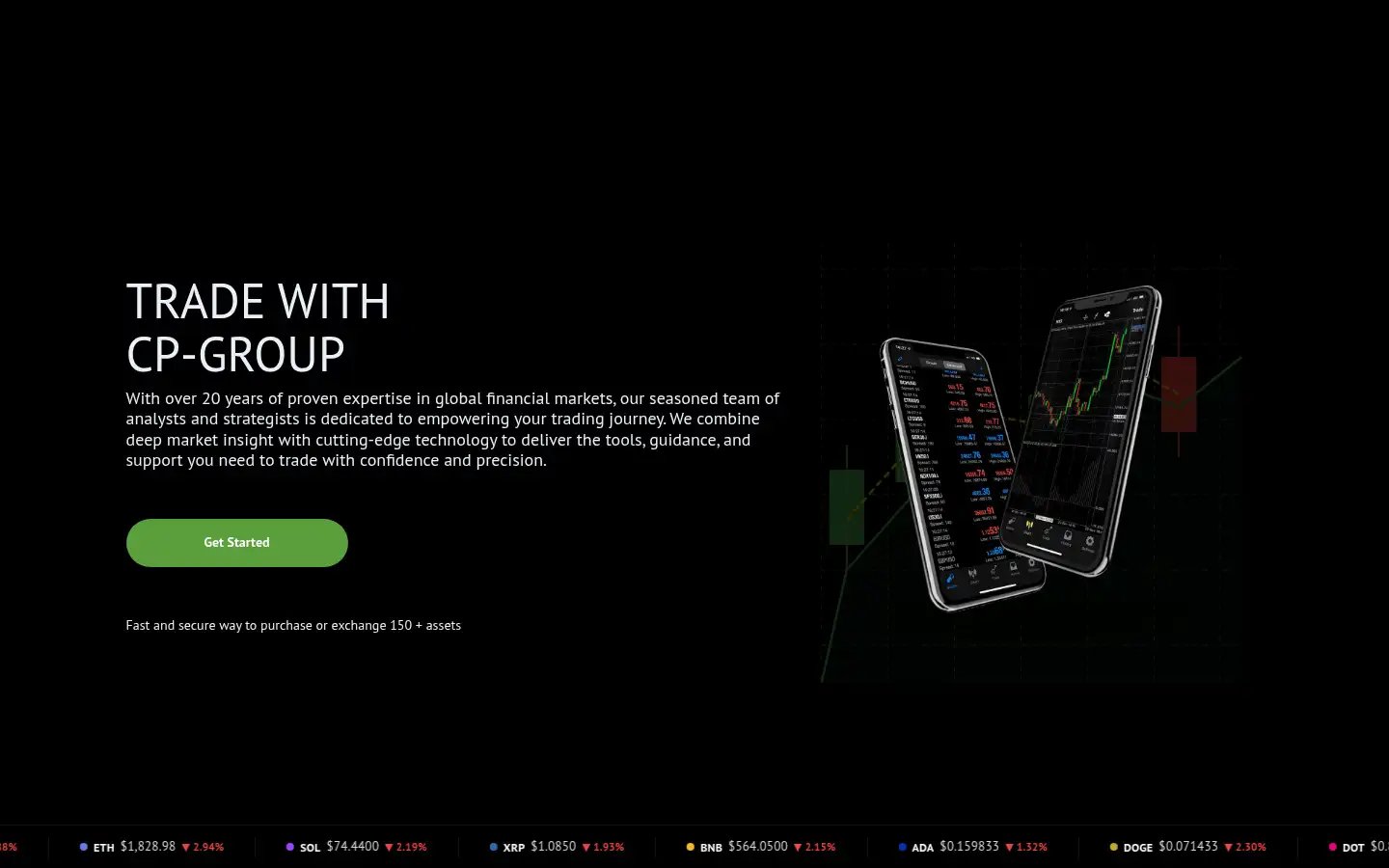 Screenshot of cp-group.cc