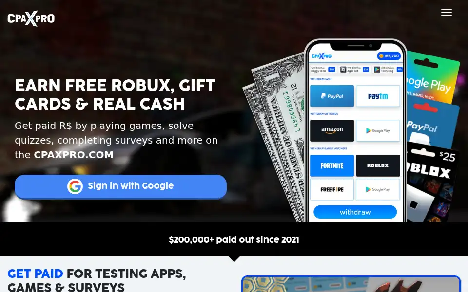 Screenshot of cpaxpro.com
