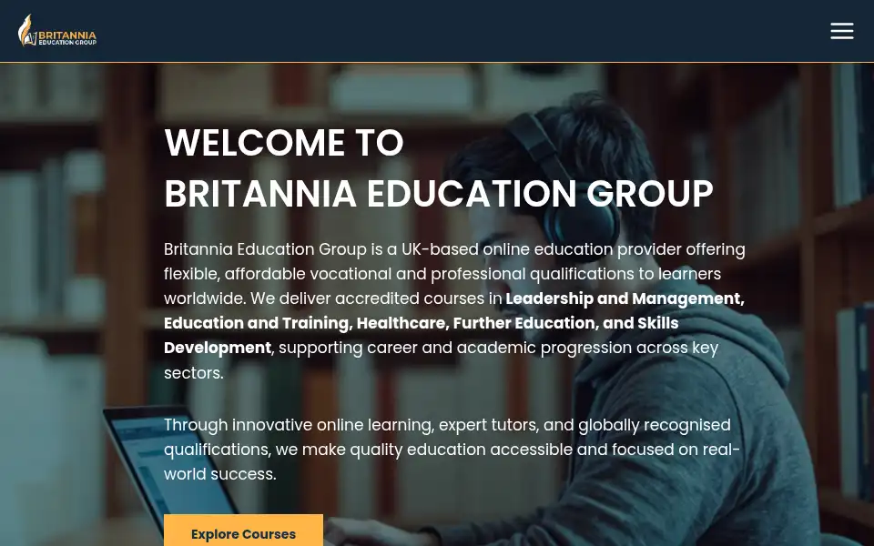 Screenshot of cpdendorsed.com