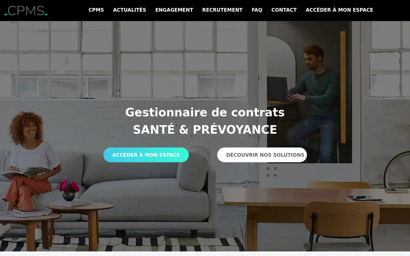Screenshot of cpms.fr