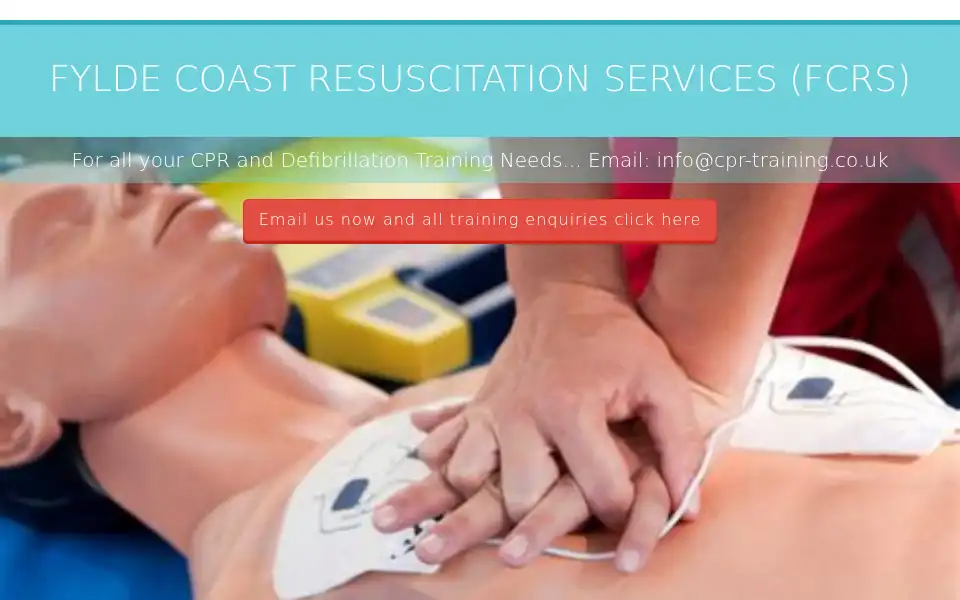 Screenshot of cpr-training.co.uk