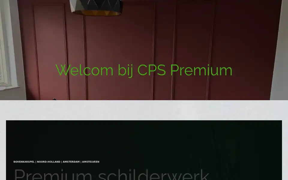 Screenshot of cpspremium.nl