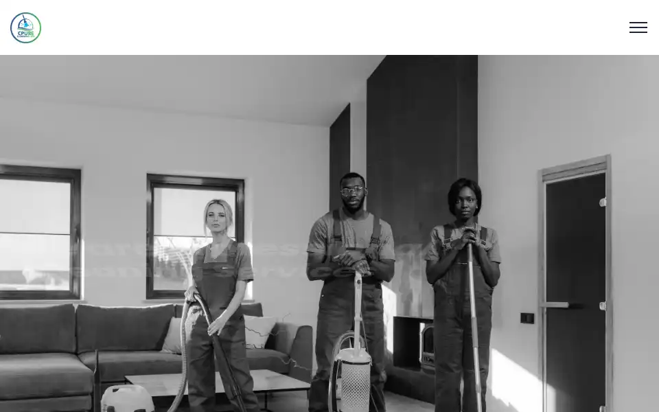 Screenshot of cpurecleaning.co.uk