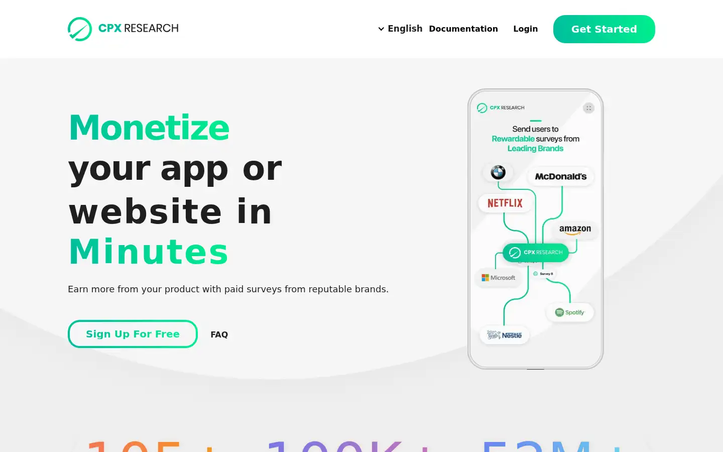 Screenshot of cpx-research.com