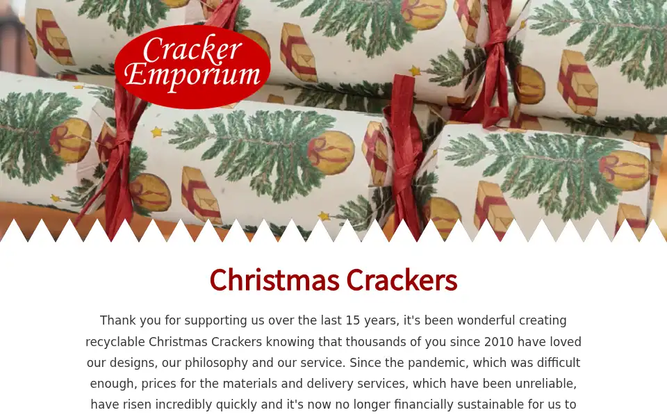 Screenshot of crackeremporium.com