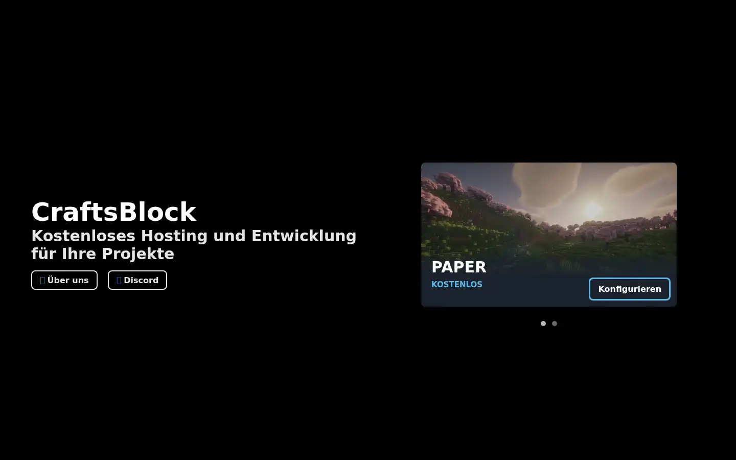Screenshot of craftsblock.de