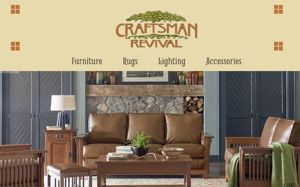 Screenshot of craftsmanrevival.com