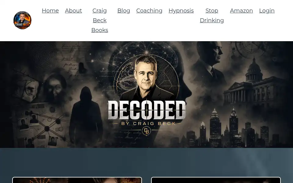 Screenshot of craigbeck.com