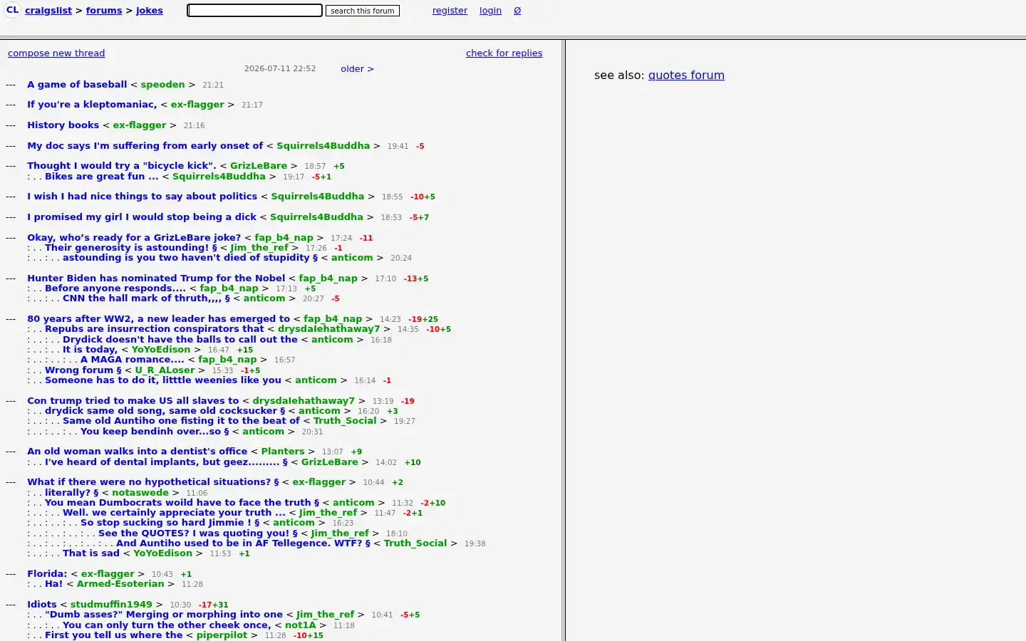 Screenshot of craigslist.org