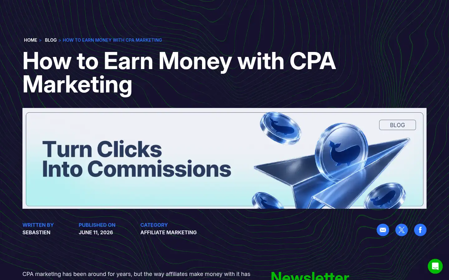 Screenshot of crakrevenue.com