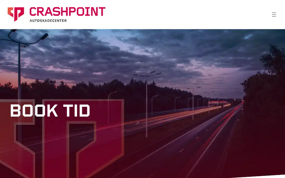 Screenshot of crashpoint.dk