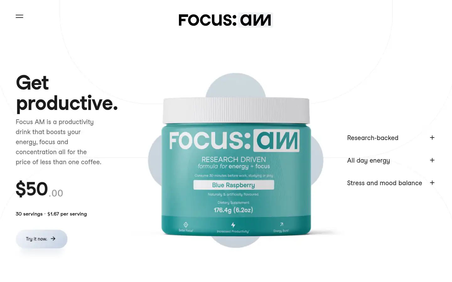 Screenshot of cravefocus.com