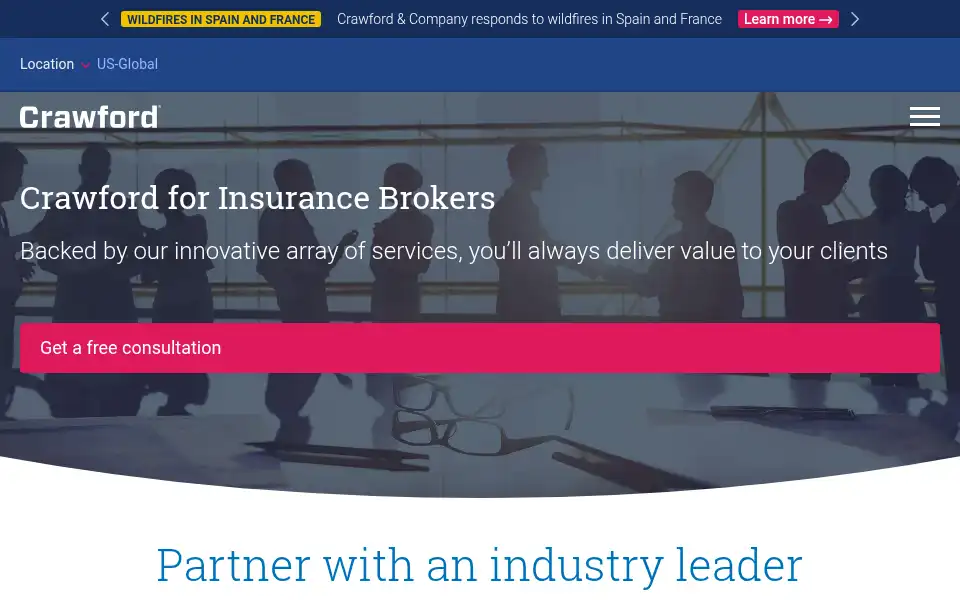 Screenshot of crawco.com