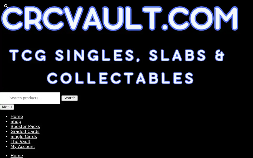 Screenshot of crcvault.com