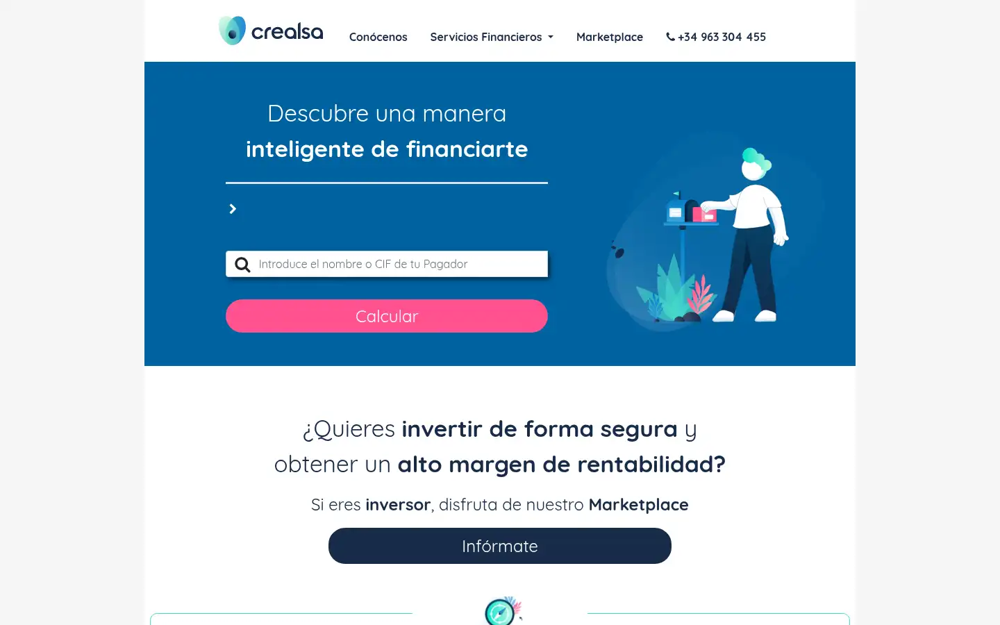 Screenshot of crealsa.es