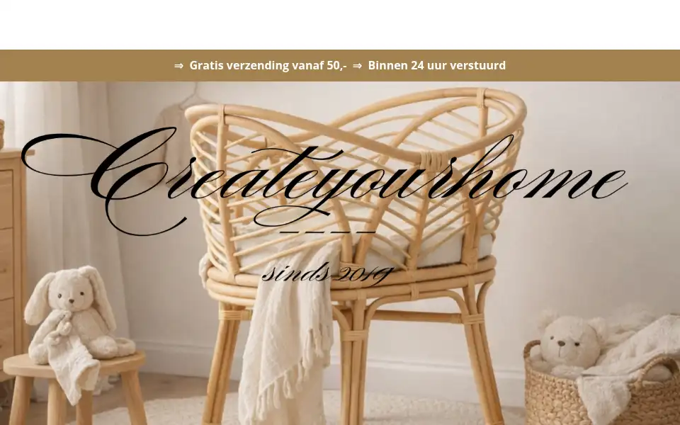 Screenshot of createyourhome.nl