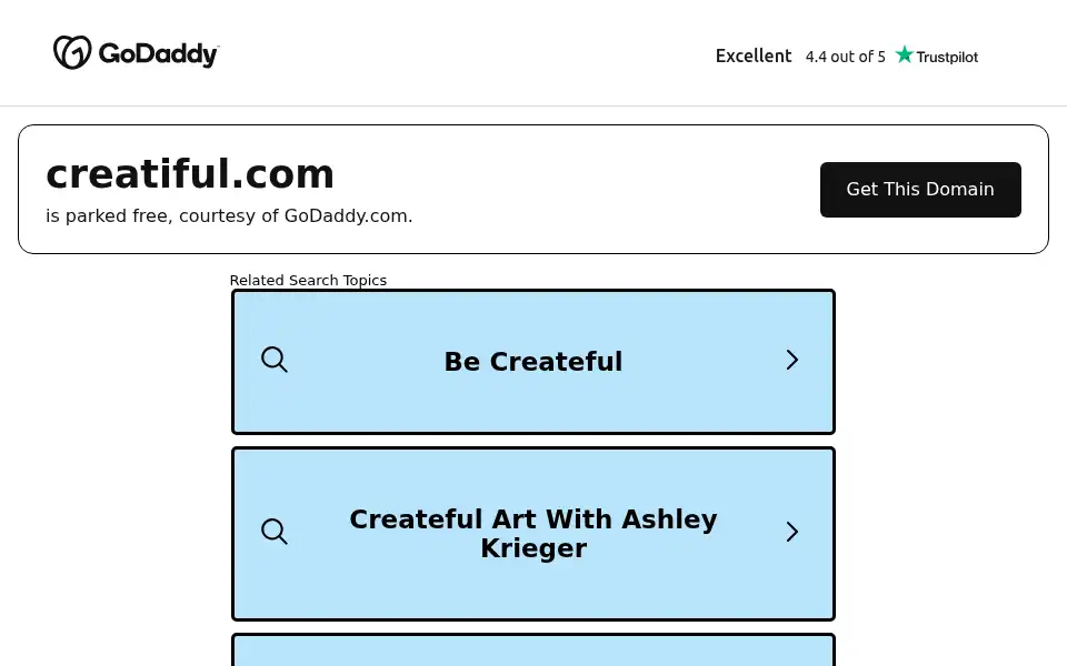 Screenshot of creatiful.com