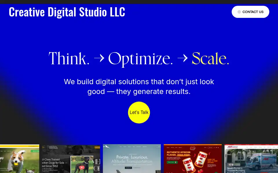 Screenshot of creativedigitalstudiollc.com