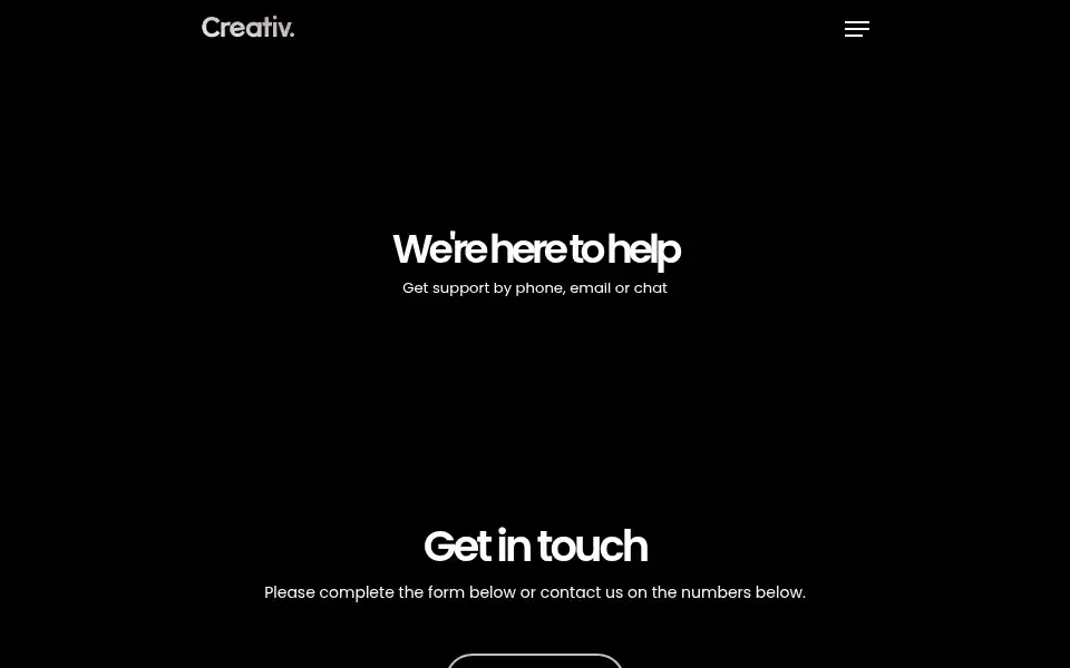 Screenshot of creativuk.co.uk